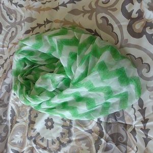 Chevron infinity scarf